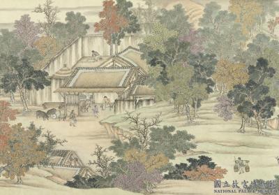 图片[4]-Imitating a Painting of Jinling by Song Court Artists-China Archive